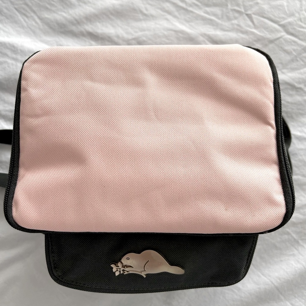 Roots 73 Pink and Gray insulated lunch Bag - Picture 8 of 10